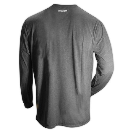 Magid AR Defense NFPA 70E CAT1 45 oz Jersey ArcRated Knit Shirt, 2XL ARS450-GY-2XL